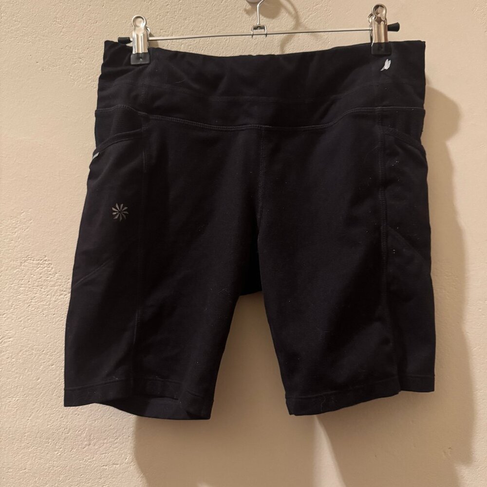 Athleta Reflective Bike Shorts